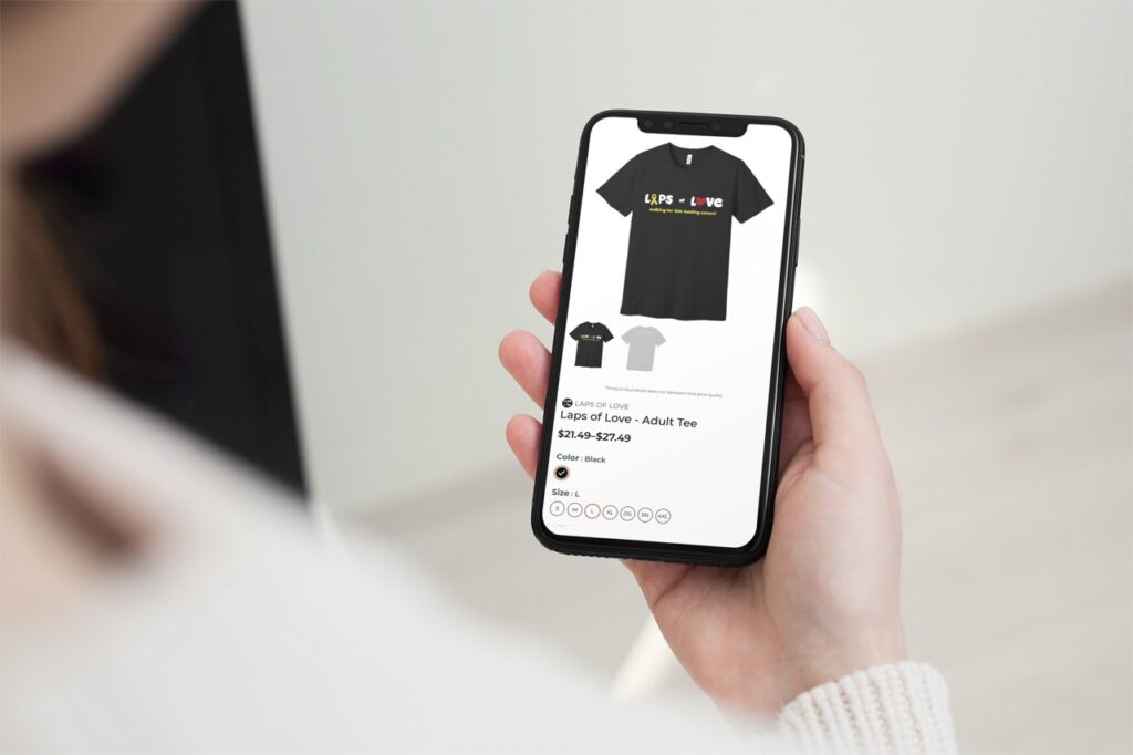 Existing pricing page mobile commerce image